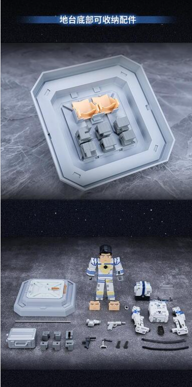 員林卡通⭐️【預購25年6月】HEATBOYS 我的三體 第三季 章北海 宇航服 可動 約16cm高 0429