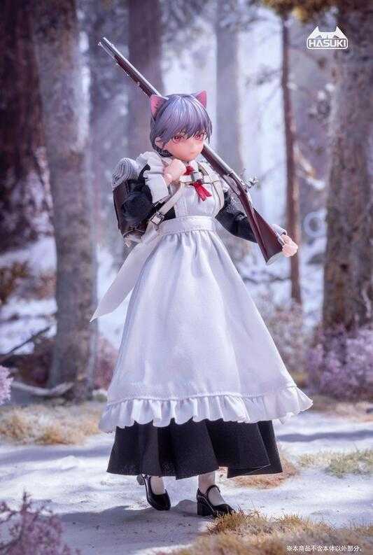 員林卡通⭐️【預購第四季】HASUKI 神貓跳動 PA010 1/12 可動 火槍手 菲奇子 女僕 0220
