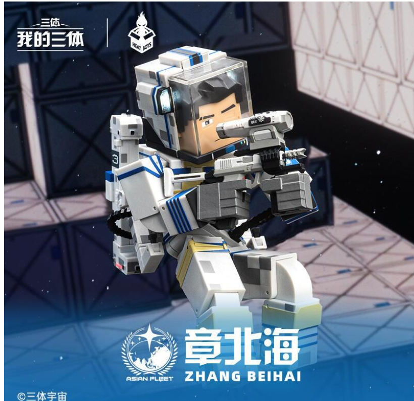 員林卡通⭐️【預購25年6月】HEATBOYS 我的三體 第三季 章北海 宇航服 可動 約16cm高 0429