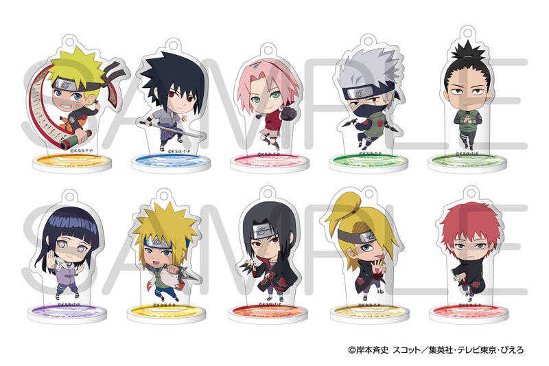員林卡通⭐️【預購25年7月】角川 火影忍者 疾風傳 櫻Ver Q版壓克力立牌吊飾集 中盒 0504