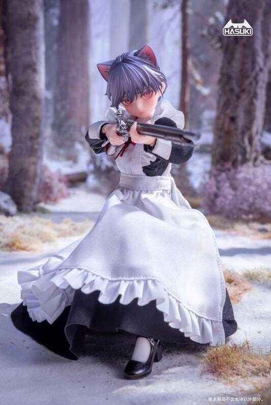 員林卡通⭐️【預購第四季】HASUKI 神貓跳動 PA010 1/12 可動 火槍手 菲奇子 女僕 0220