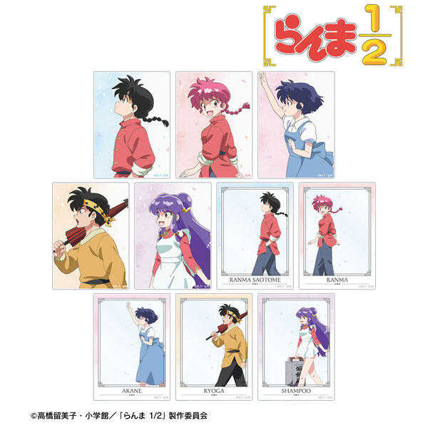 員林卡通⭐️【預購25年7月】amnibus 亂馬1/2 季節散步 壓克力卡片收藏集 中盒 0513