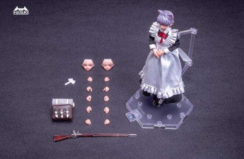 員林卡通⭐️【預購第四季】HASUKI 神貓跳動 PA010 1/12 可動 火槍手 菲奇子 女僕 0220