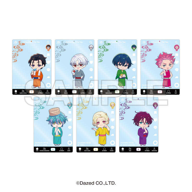 員林卡通⭐️【預購25年7月】EDITH 超凡的合租屋物語「Charisma」湯屋 SNS風透明卡片集 中盒 0517