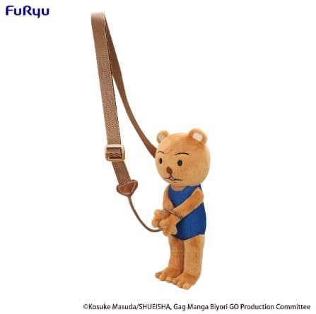 員林卡通⭐️【預購26年1月】Furyu 景品 搞笑漫畫日和 被捕造型絨毛玩具 熊吉 B款 0930