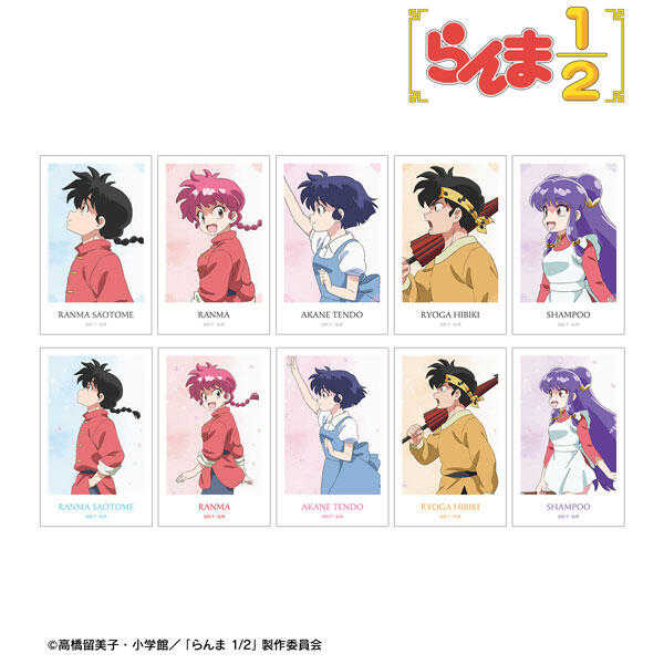 員林卡通⭐️【預購25年7月】amnibus 亂馬1/2 季節散步 拍立得寫真卡收藏集 中盒 0513