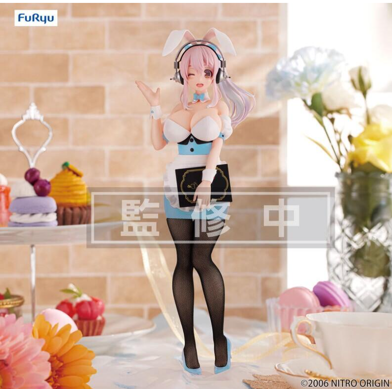 員林卡通⭐️【預購25年9月】FuRyu 景品 BiCute 超級索尼子 兔女郎服務生 淡藍色Ver 0510