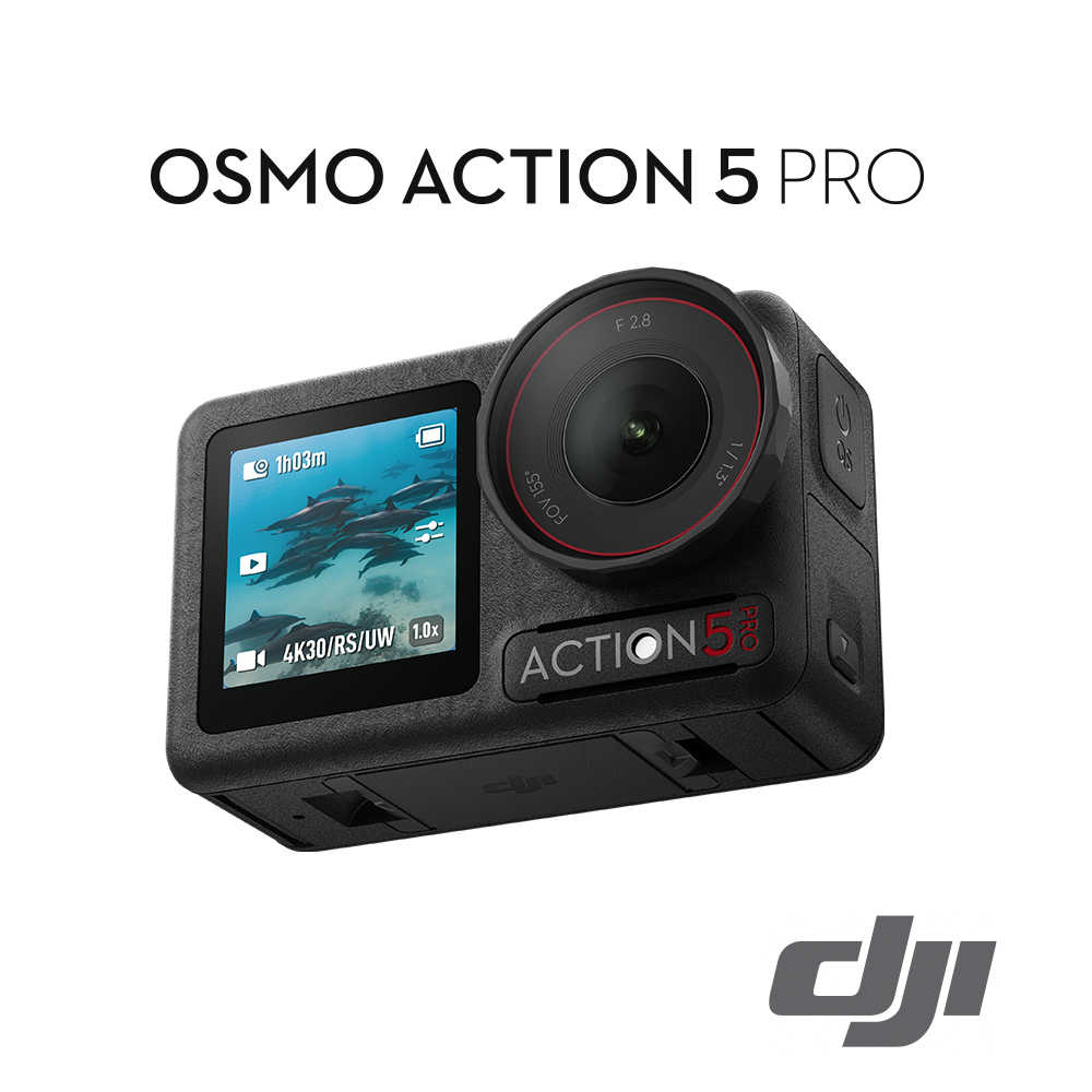 EAR3C 『怡耳3C』【DJI】Osmo Action 5 Pro 暢拍套裝 公司貨
