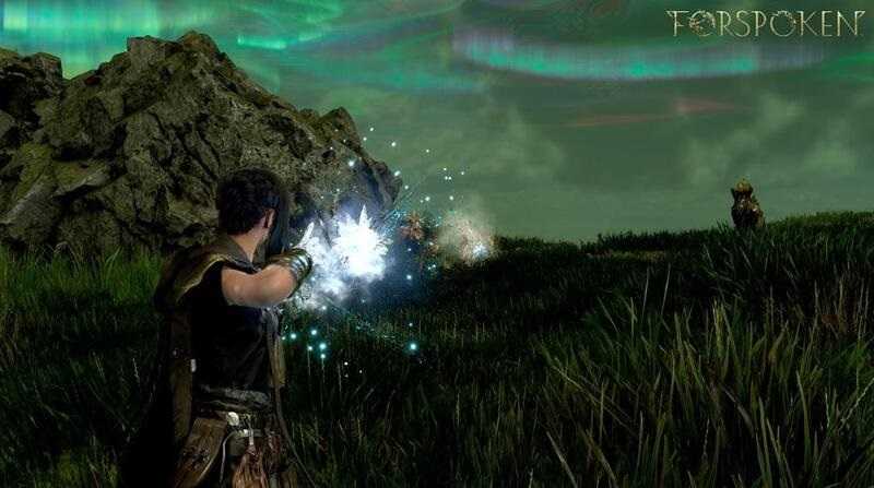 ●秋葉電玩●  PS5 魔咒之地 FORSPOKEN 中文版