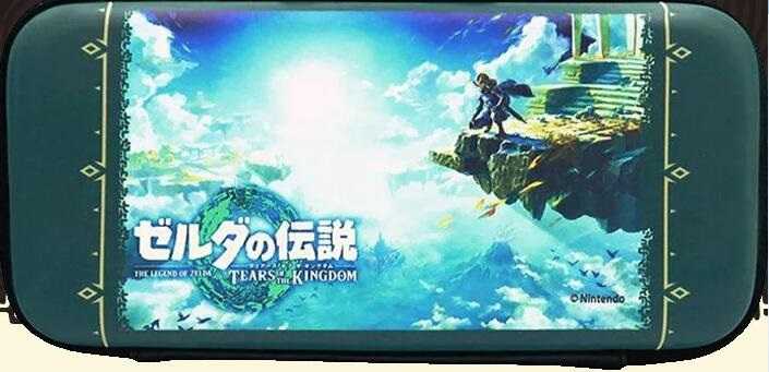 ●秋葉電玩●  Switch NS 主機收納包 薩爾達傳說 王國之淚 原廠收納包