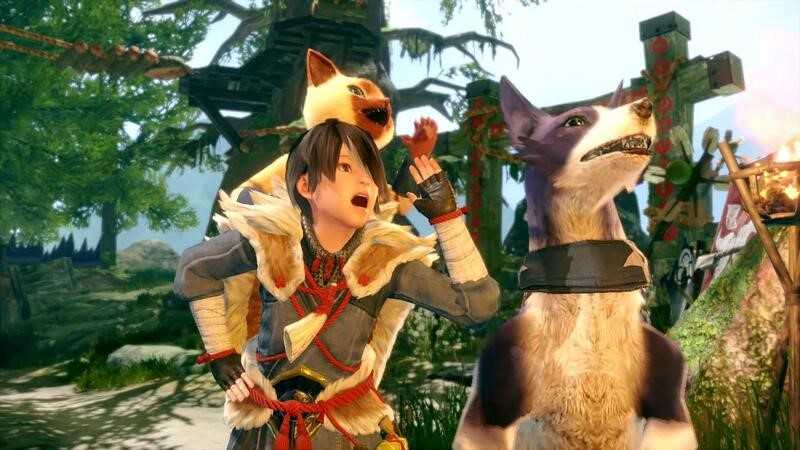 ●秋葉電玩●  Switch NS 魔物獵人 崛起+破曉 中日文版