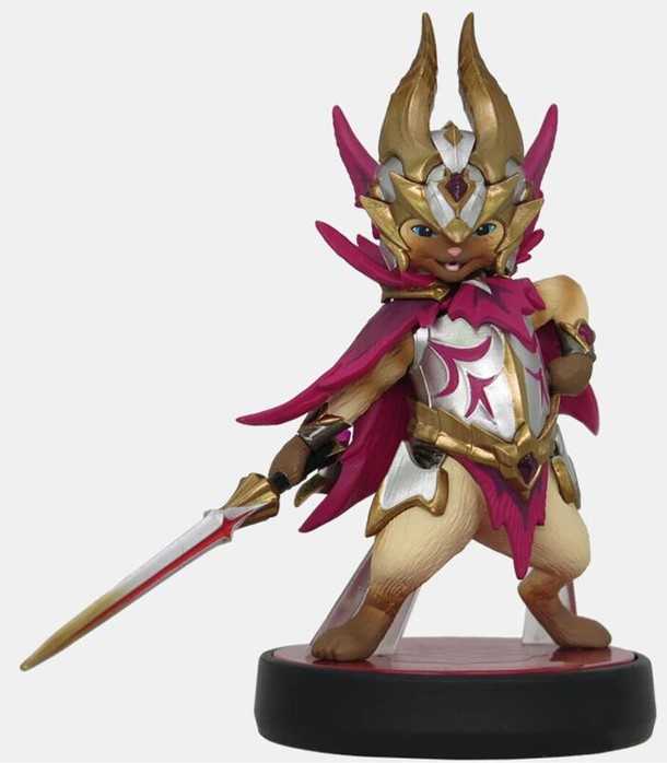 ●秋葉電玩●  Amiibo公仔 魔物獵人崛起:破曉系列 爵銀龍、爵銀龍犬、爵銀龍貓