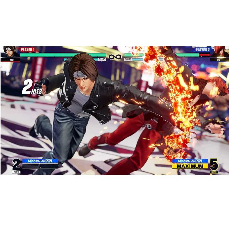 PS5 拳皇 XV 歐版中文版 格鬥天王15 SNK ⽼牌格⾾遊戲 收錄高潮迭起的故事劇情，多樣化玩法的遊玩模式