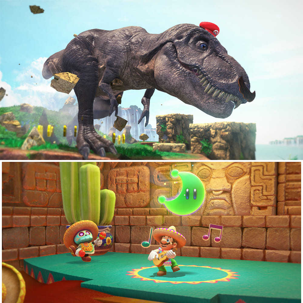 [哈Game族]NS 超級瑪利歐 奧德賽 亞版 中文版 自由箱庭探索式開放式世界 從蘑菇王國飛出去, 到世界各地旅行