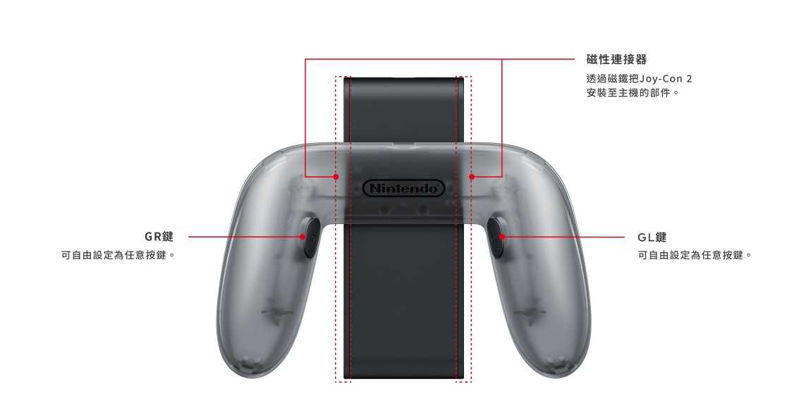 [哈Game族]Nintendo Switch 2 Joy-Con 2 充電握把 NS2 充電握把 7-9月發售預定