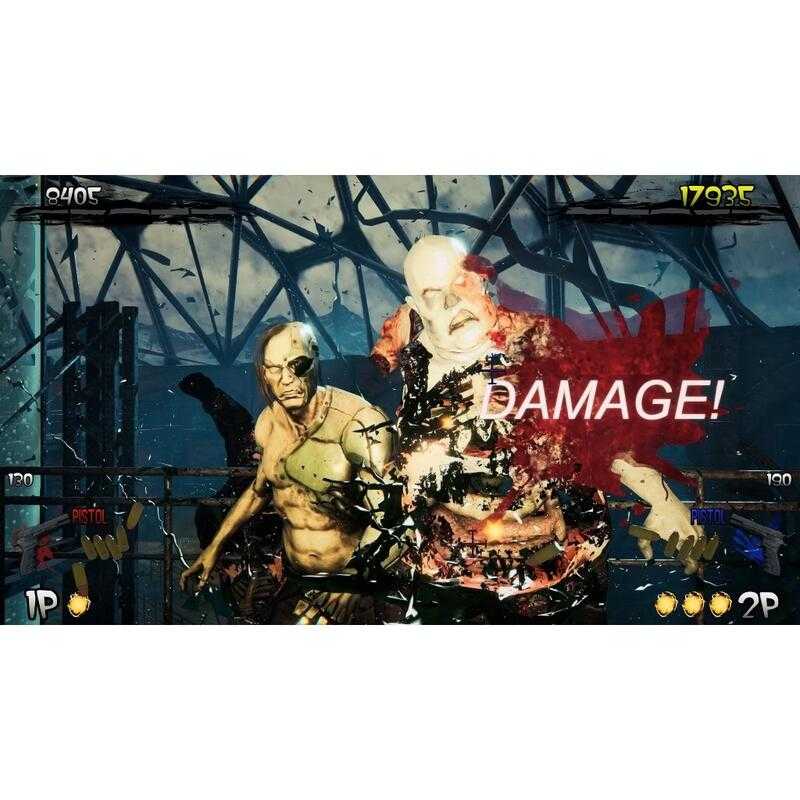 NS 死亡鬼屋 重製版 歐版中文版 The House of The Dead Remake 生化危機為題材的射擊遊戲