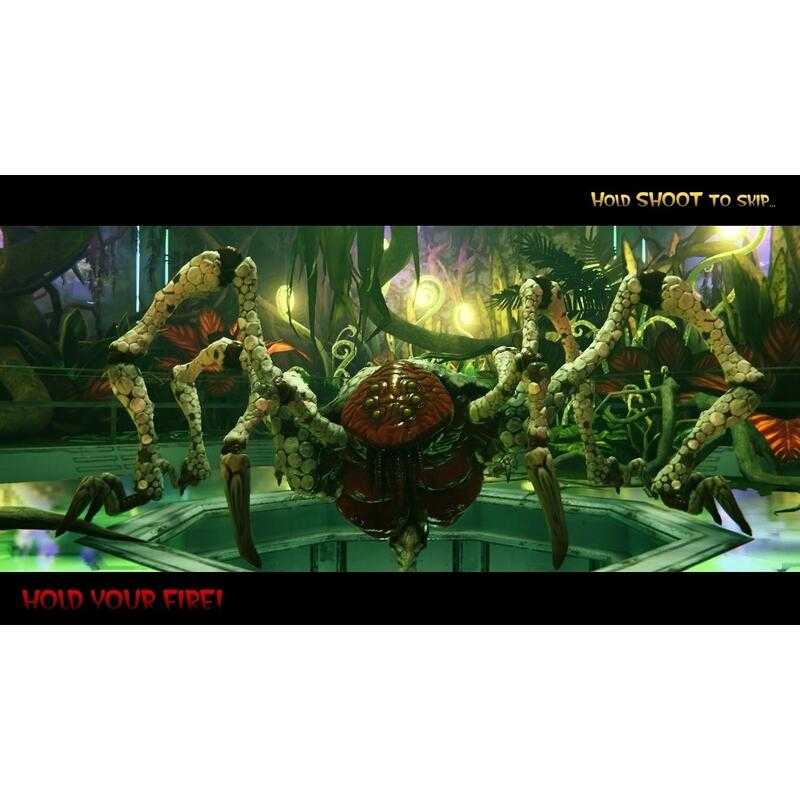 NS 死亡鬼屋 重製版 歐版中文版 The House of The Dead Remake 生化危機為題材的射擊遊戲