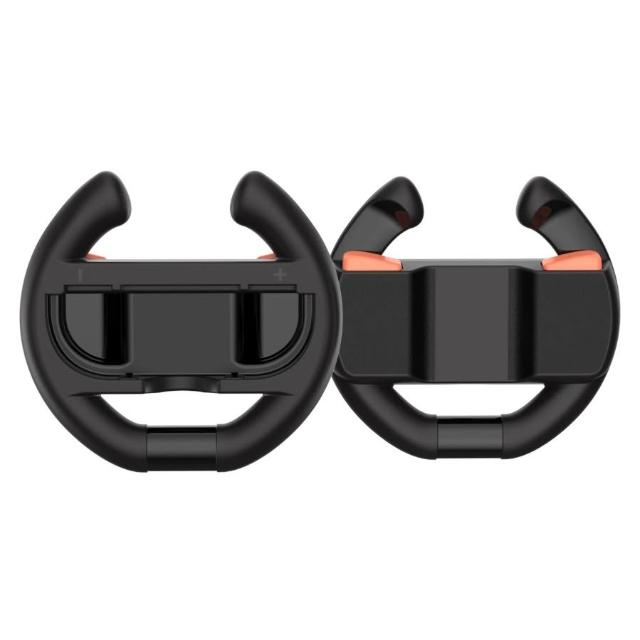 [哈Game族]DOBE TNS-3195 NS2 Joy-Con 2 方向盤【二入裝】賽車遊戲配件 獨特造型設計