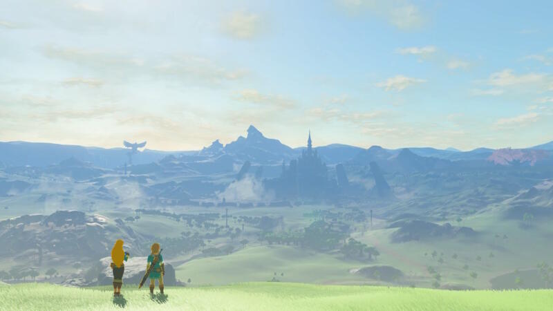 [哈Game族]NS 薩爾達傳說 曠野之息 中文版 採用開放世界與擬真物理模擬設計 林克在海拉魯世界展開探索與冒險