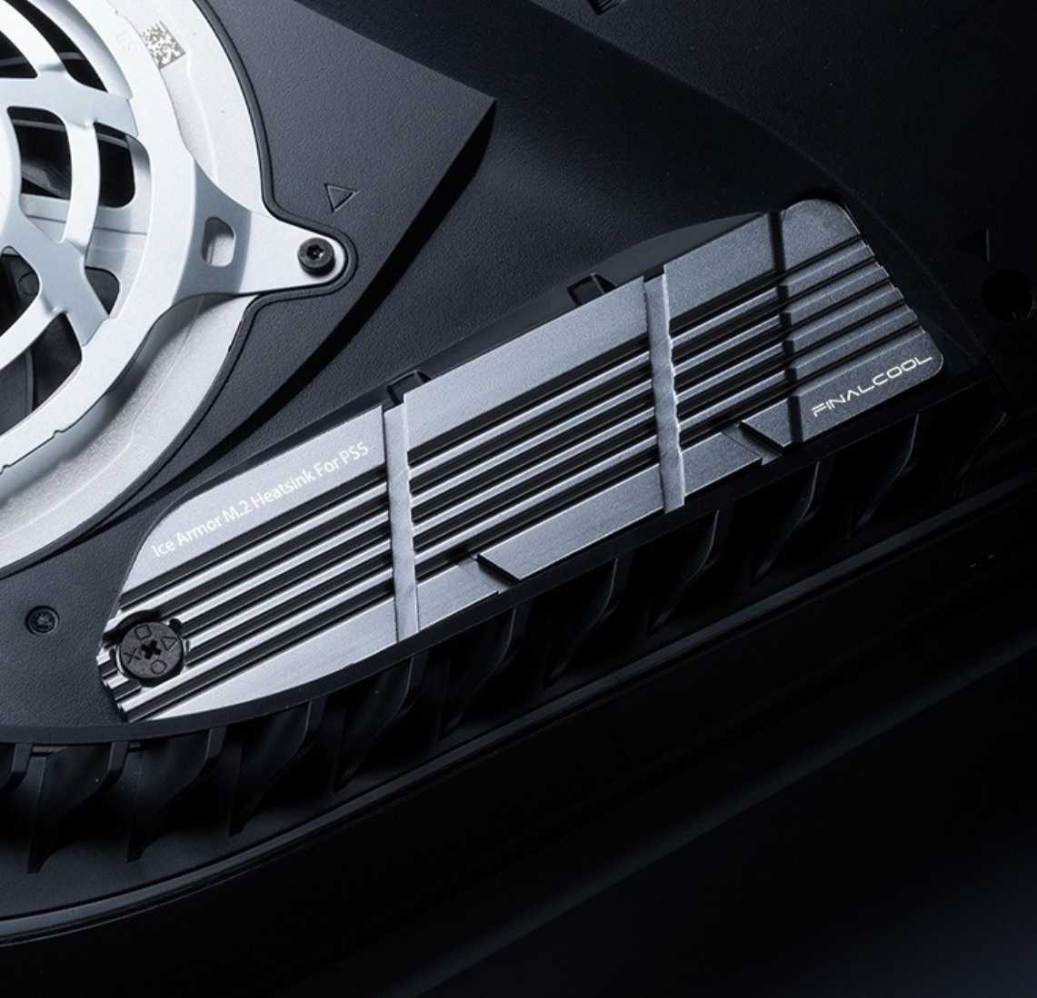 [哈Game族]PS5 825GB SSD固態硬碟散熱片 M.2NVMe PCIe4.0 雙面散熱器 鎂鋁合金陽極工藝