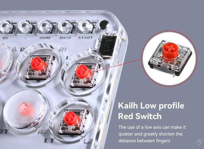 HAUTE 42 Haute Pad S16 hitbox 迷你街機格鬥鍵盤 16鍵 自訂 RGB 和 Turbo 功能