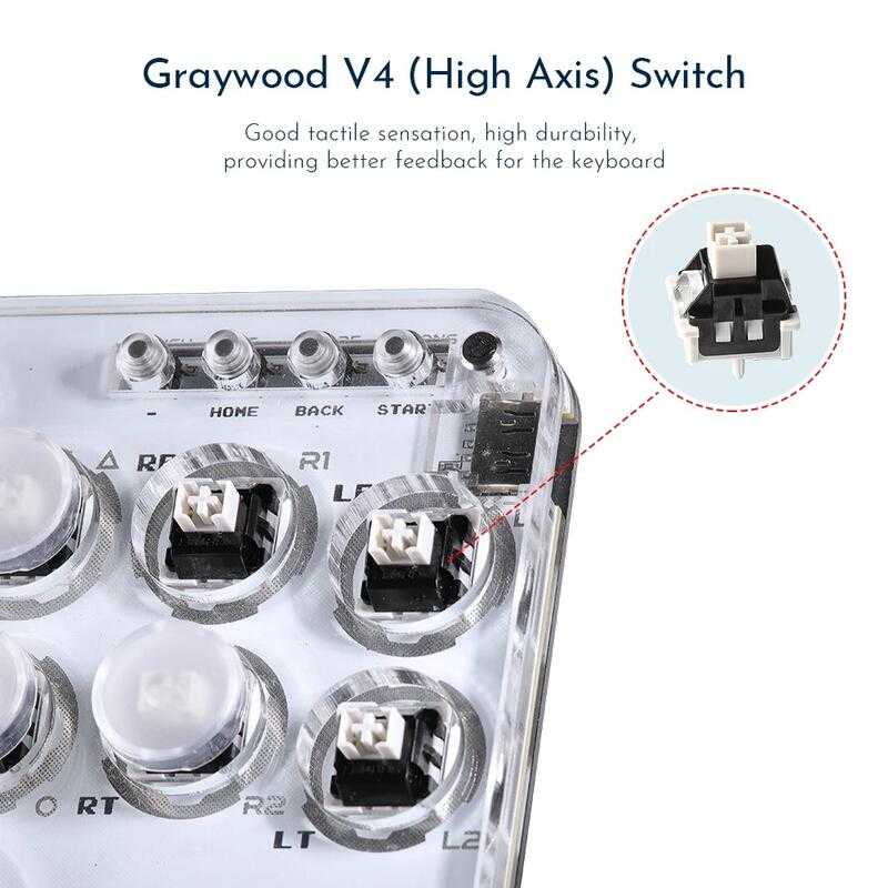 HAUTE 42 Haute Pad PLUS G16 hitbox 迷你街機格鬥鍵盤 16鍵 可自訂RGB和Turbo