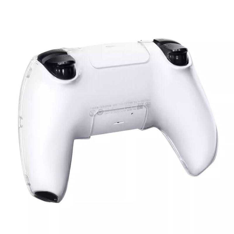 [哈Game族]HGBA PS5 手把水晶殼 HP-012 無線手把保護殼 透明兩件式 水晶保護套 原廠座充充電不需拆卸
