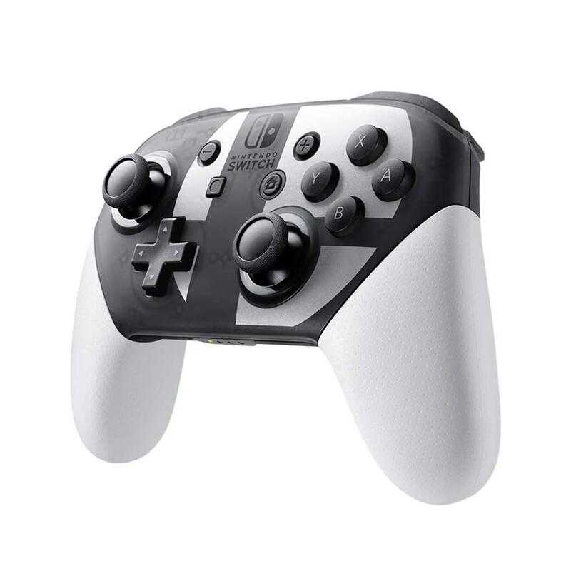 [哈Game族]NS Nintendo Switch Pro 控制器 任天堂明星大亂鬥 特別版 台灣公司貨 HD震動設計