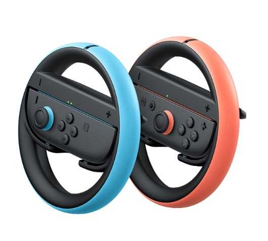 [哈Game族]Nintendo Switch 2 Joy-Con 2方向盤(2個入)7-9月發售 能以駕駛的感覺來操作