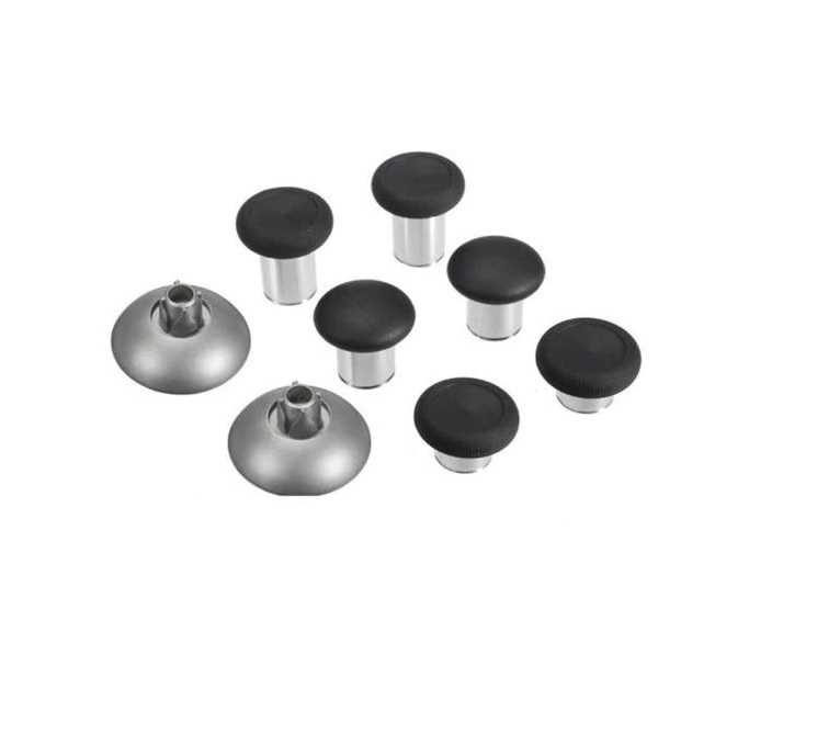 Xbox Series Elite 菁英手把 替換金屬按鍵配件套裝組【(圓)十字按鍵+六搖桿帽+十字鍵底座+工具】