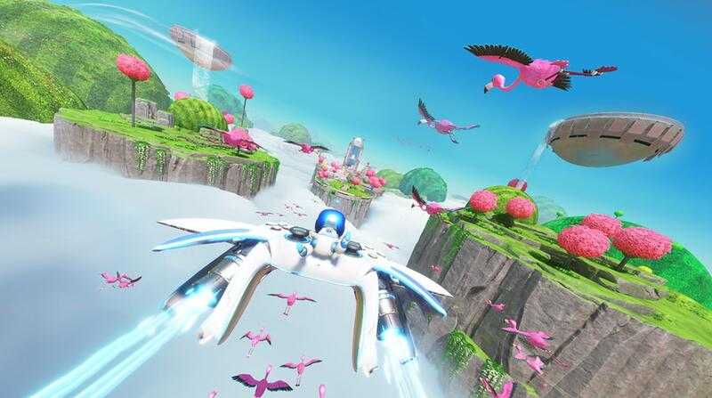 PS5 宇宙機器人 Astro Bot 中文版 以太空機器人遊戲間登場的小機器人為主題 展開尋找船員和零件的大冒險