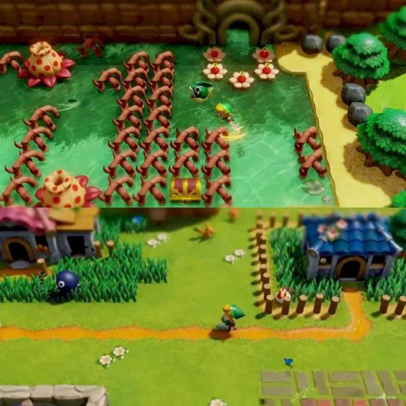 [哈Game族]NS 薩爾達傳說 織夢島 中文版 舞台是在海上某處的奇妙島嶼可湖霖島 林克的冒險以讓人懷念的全新型式復甦