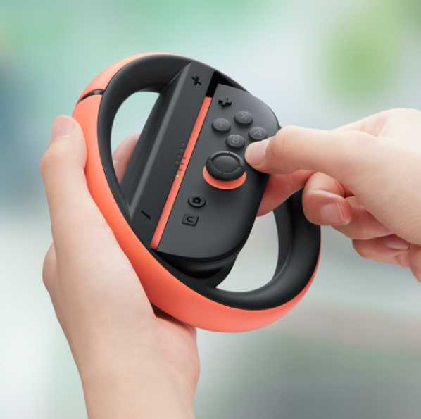 [哈Game族]Nintendo Switch 2 Joy-Con 2方向盤(2個入)7-9月發售 能以駕駛的感覺來操作