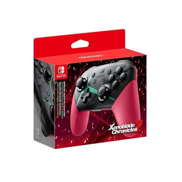 [哈Game族]Nintendo Switch Pro 控制器 異度神劍2特仕款 手把控制器 異域神劍2 台灣公司貨