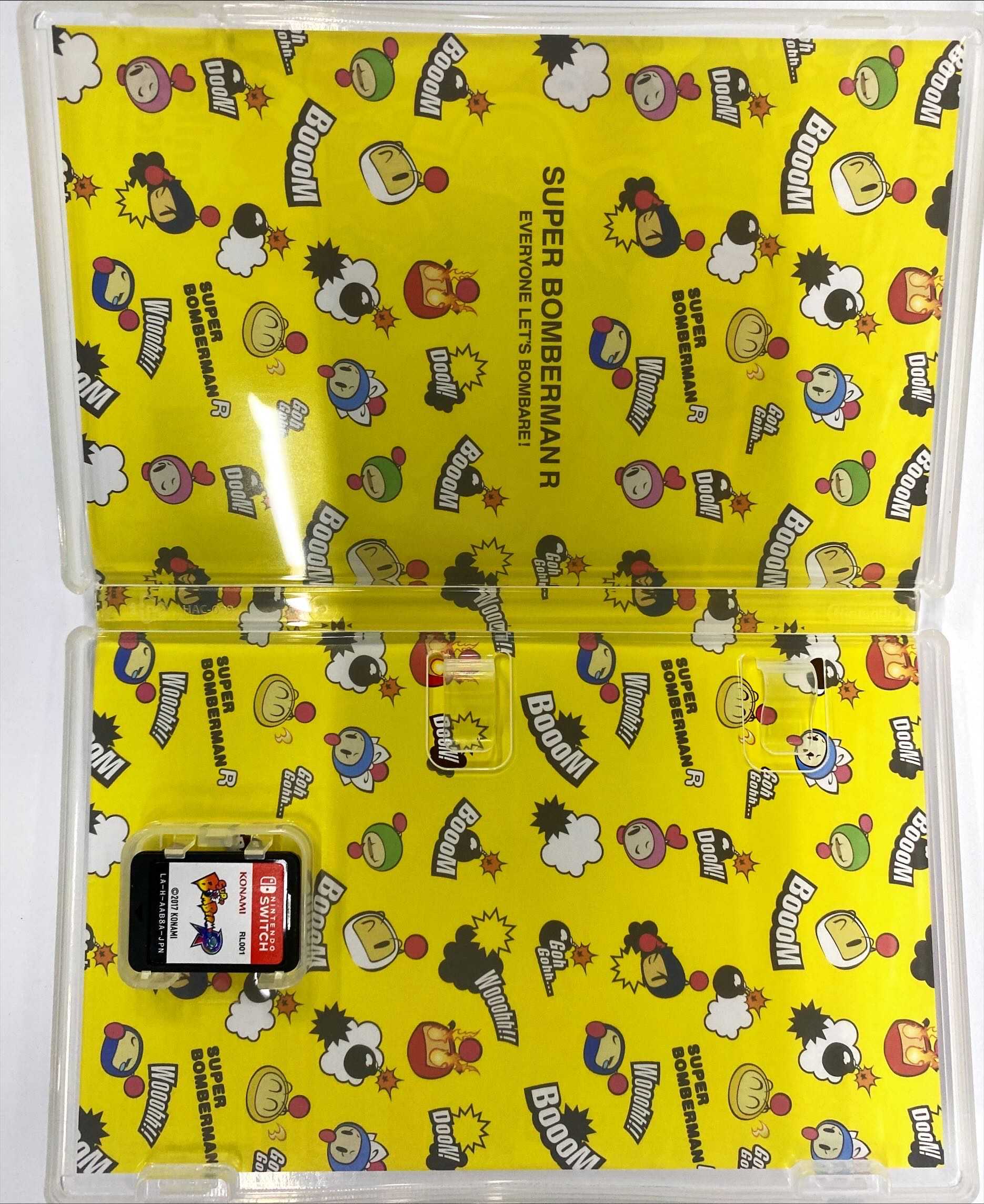 (二手遊戲)NS 超級轟炸超人 R 日文中文版 對戰／協力型動作遊戲 共50關以上的故事模式外 支援最多8人進行連線對戰