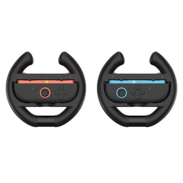 [哈Game族]DOBE TNS-3195 NS2 Joy-Con 2 方向盤【二入裝】賽車遊戲配件 獨特造型設計