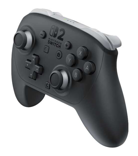 [哈Game族]Nintendo Switch 2 Pro 控制器 配備隨時可以呼叫出遊戲聊天的C鍵 原廠公司貨
