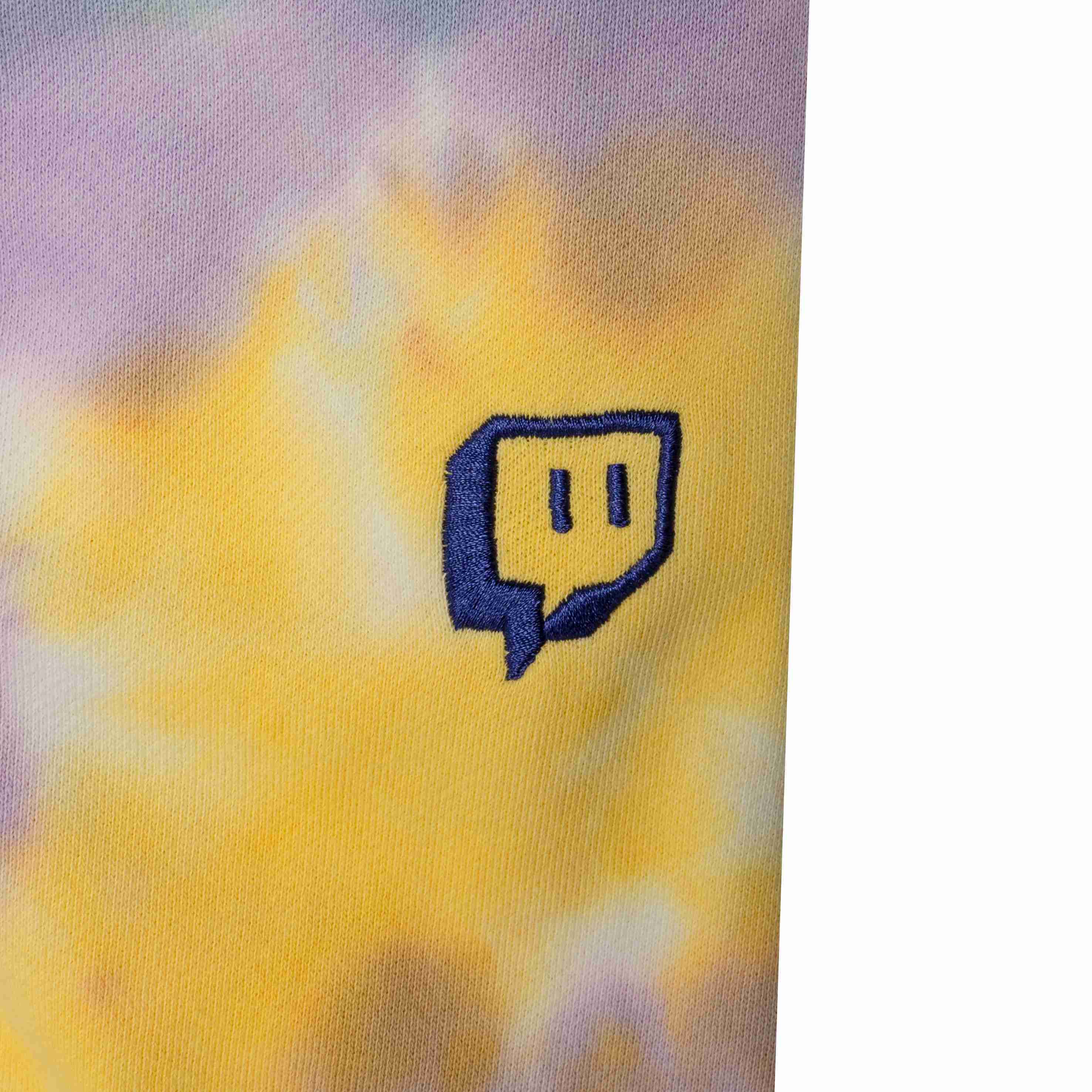 Twitch 紮染運動褲 - 黃藍色紮染