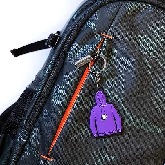 Twitch Keychain – Hoodie (White Background)