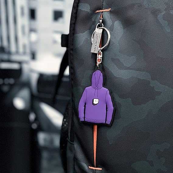 Twitch Keychain – Hoodie (White Background)