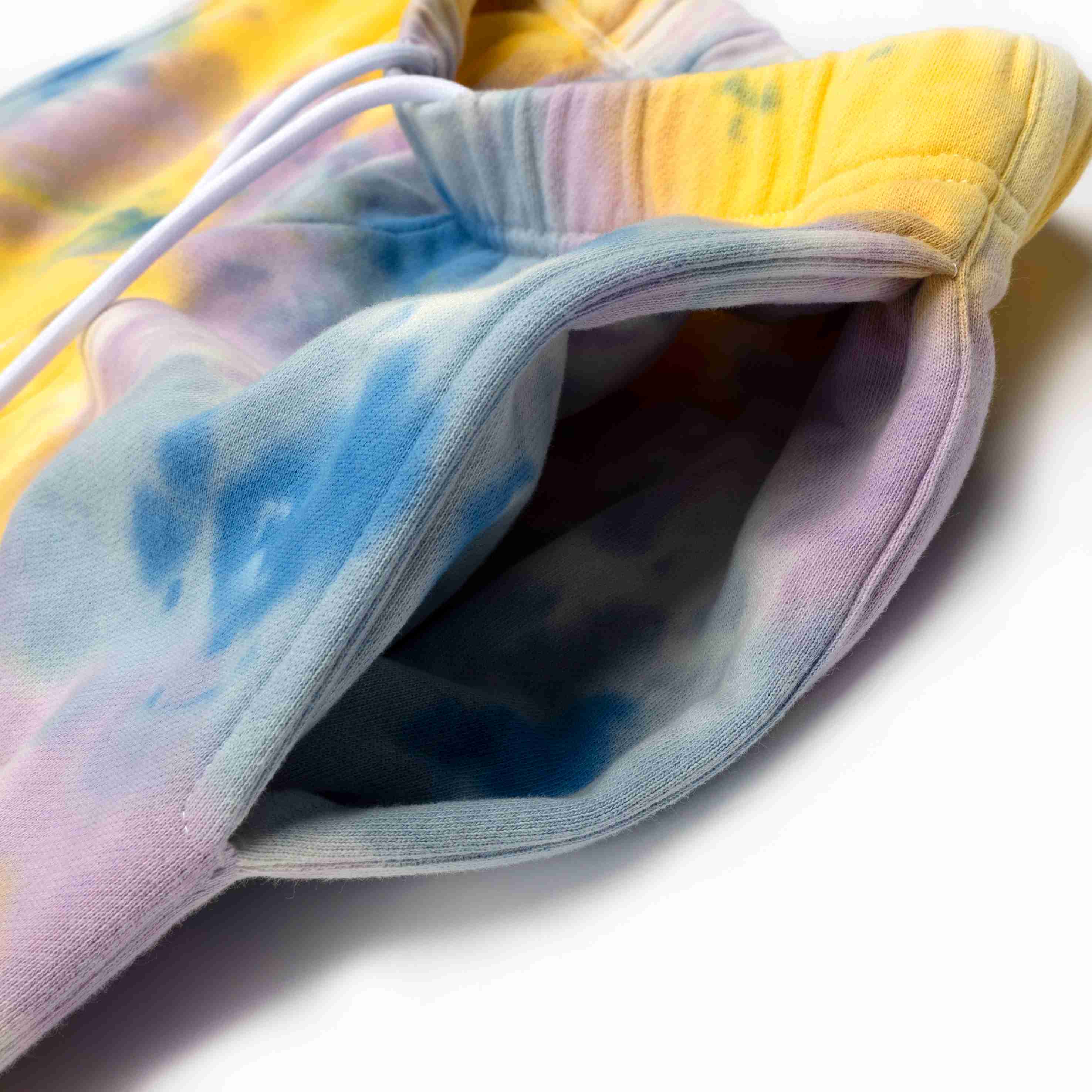 Twitch 紮染運動褲 - 黃藍色紮染