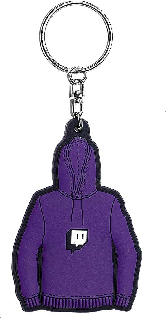 Twitch Keychain – Hoodie (White Background)
