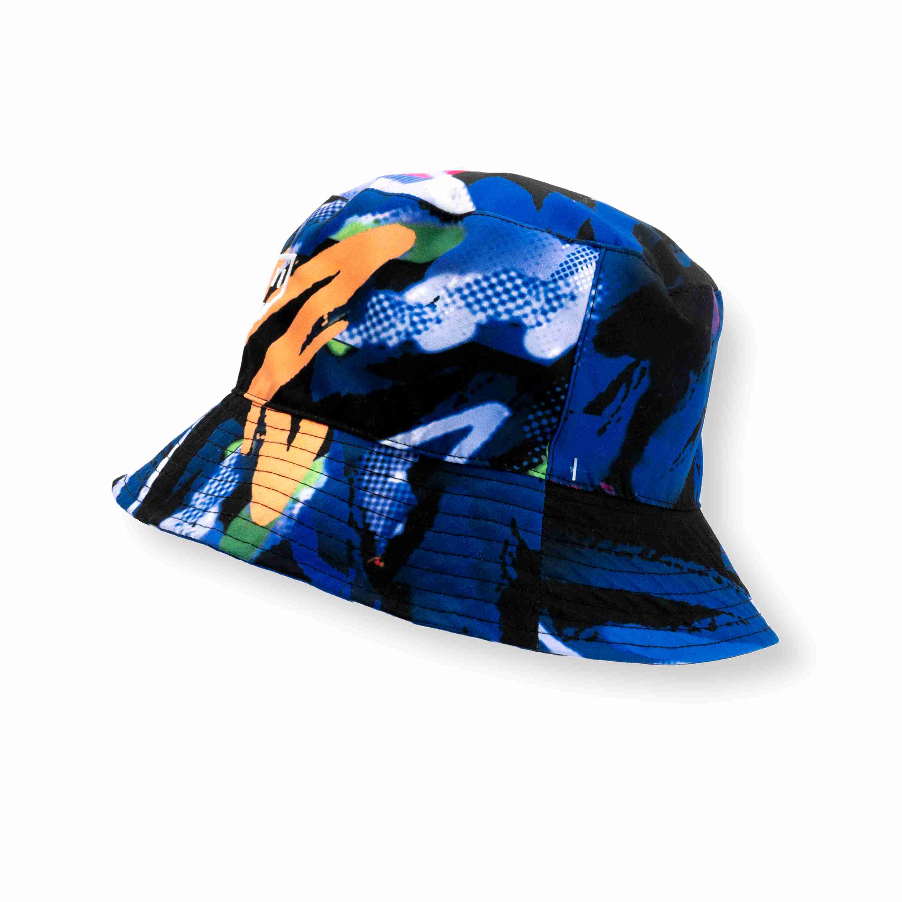 Twitch 漁夫帽 - 黑色多色印花