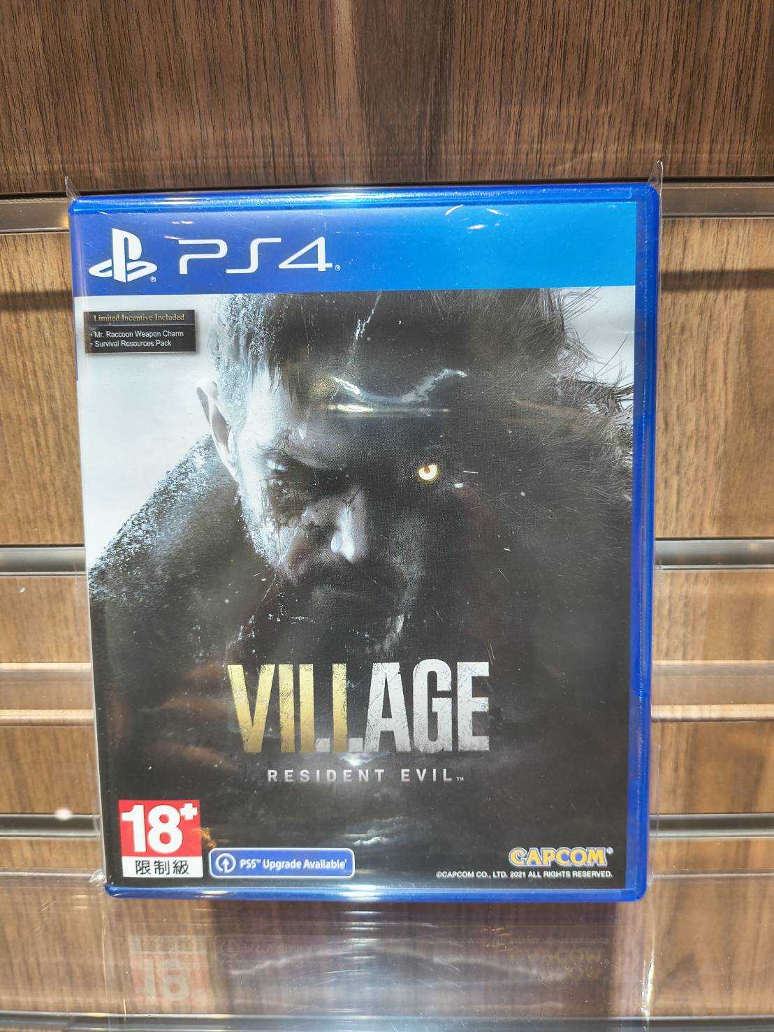 中古片 PS4 惡靈古堡8 村莊 中文版