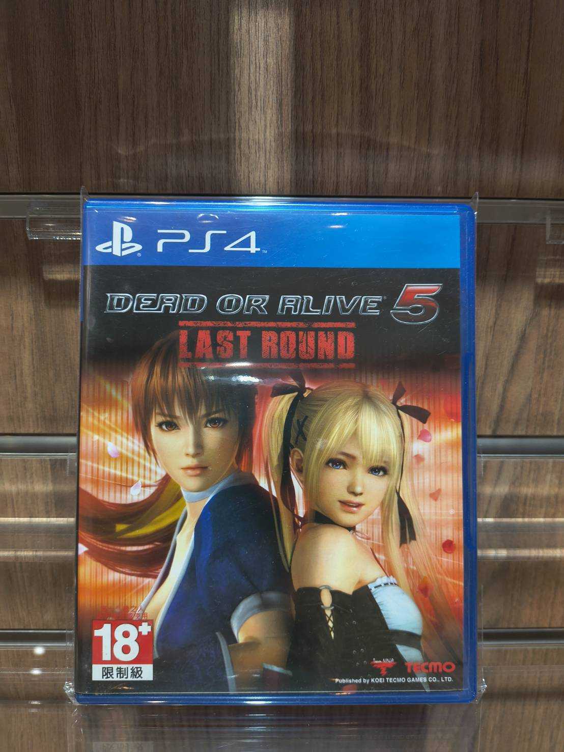中古片 PS4 生死格鬥5 中文版