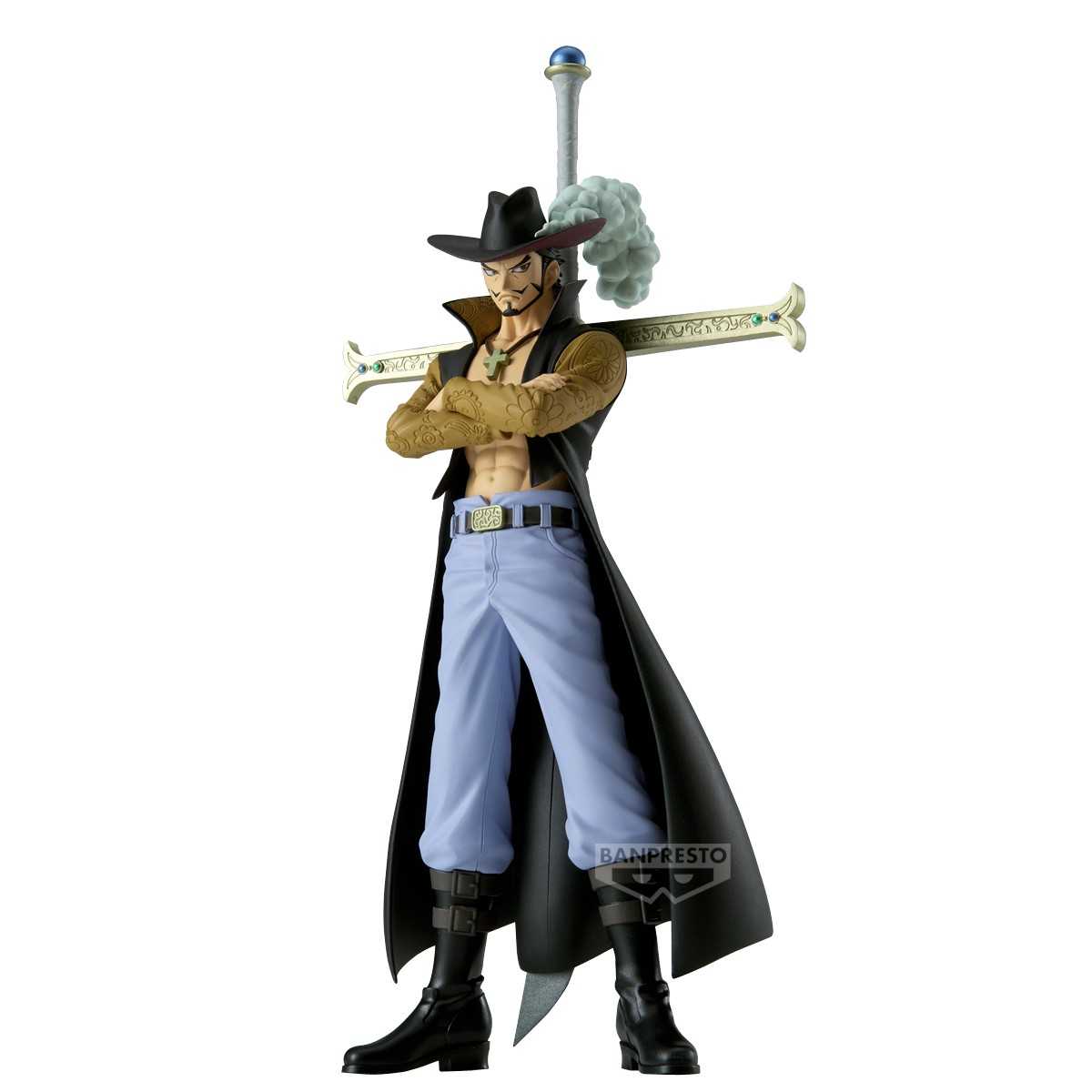 【大宇玩具】 全新 現貨 代理版 海賊王 航海王 DXF EXTRA 鷹眼 密佛格 七武海 景品 公仔