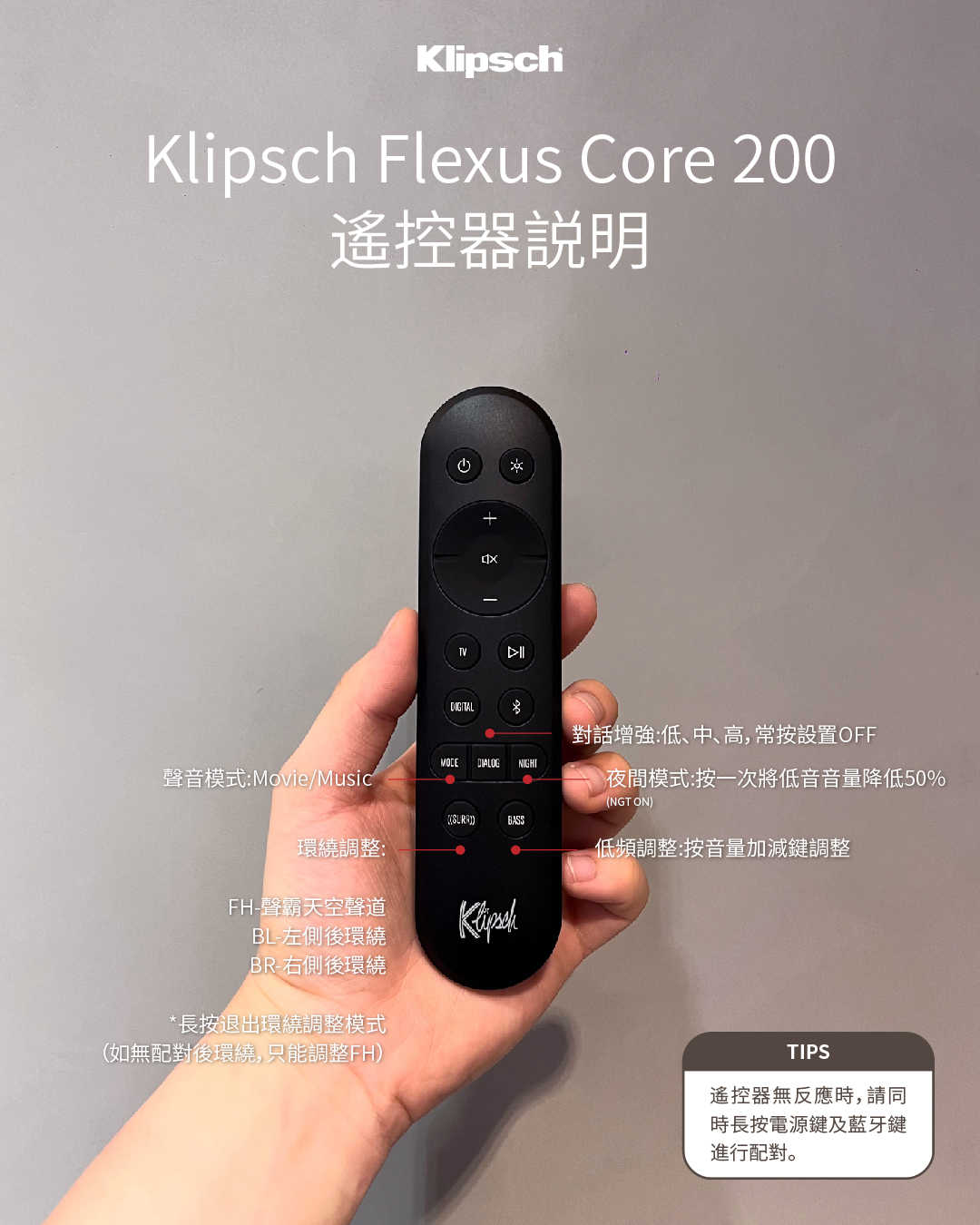 【響域．台中聲霸專門展間】Klipsch Core 200+SURR 100 | 5.1.2聲道天空聲霸後環繞組