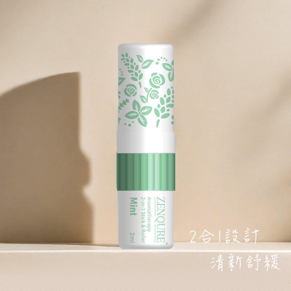ZENQURE 正光滾珠精油棒-薄荷