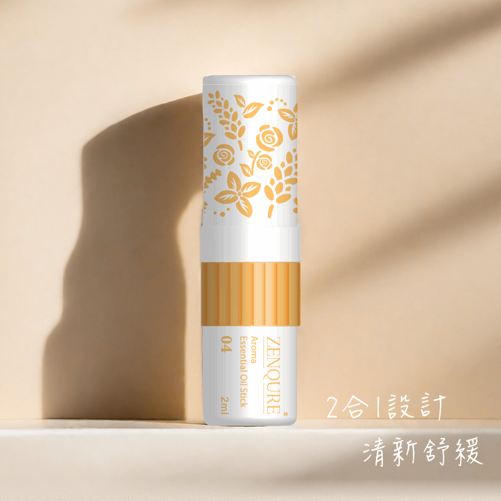 ZENQURE 正光滾珠精油棒4號-涼橙桔時