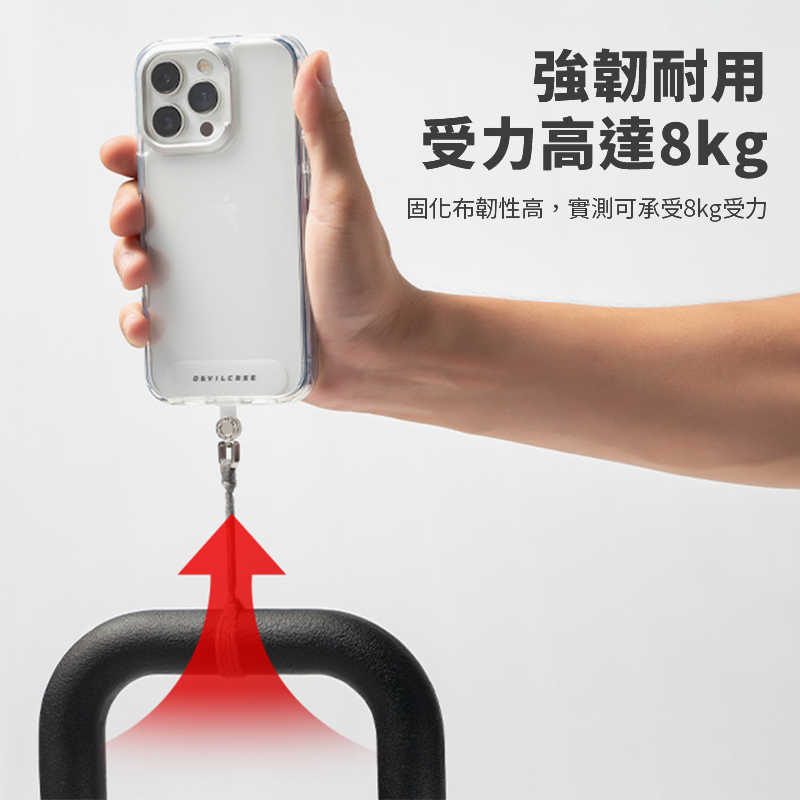 DEVILCASE 惡魔盾 360°可旋式手機墊片 手機墊片 掛繩墊片 掛片 夾片 固定片 強韌耐用 通用墊片 可旋轉